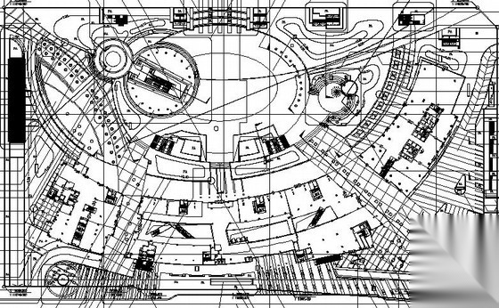 [深圳]城市广场园林景观工程全套设计施工图施工图下载【ID:161023117】
