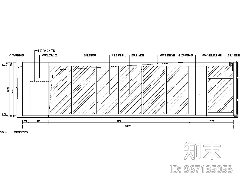 [四川]成都现代风格办公室设计CAD施工图（含效果图）施工图下载【ID:967135053】