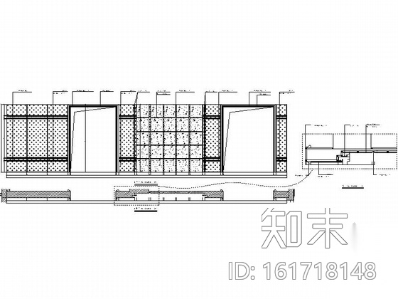 451平米高端家具品牌专卖店展厅装修施工图下载【ID:161718148】