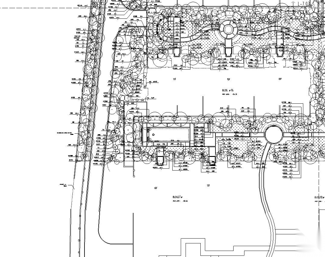 [河南]法式新古典住宅区植物CAD施工图施工图下载【ID:161035105】