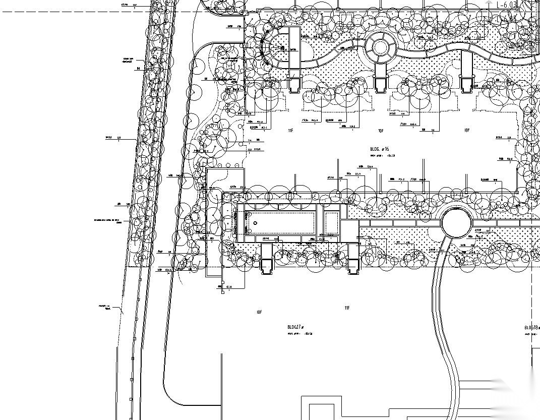 [河南]法式新古典住宅区植物CAD施工图施工图下载【ID:161035105】