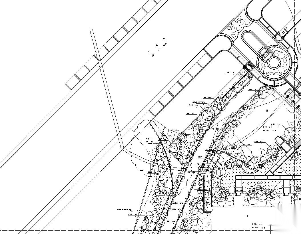 [河南]法式新古典住宅区植物CAD施工图施工图下载【ID:161035105】