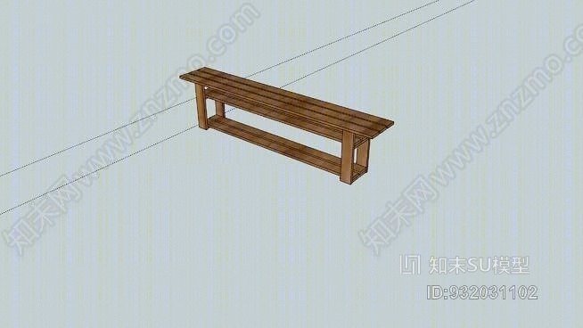 鞋凳SU模型下载【ID:932031102】