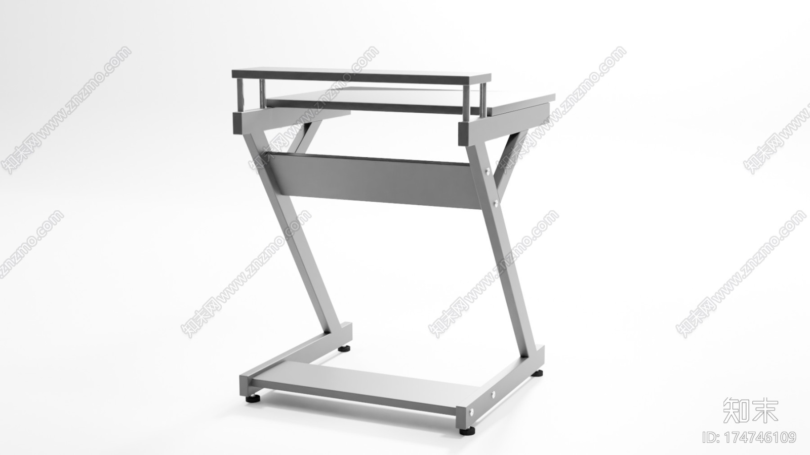 电脑桌CG模型下载【ID:174746109】