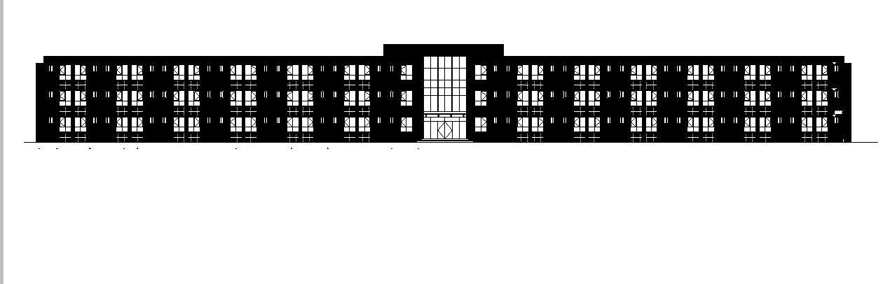 [甘肃]三层框架框架结构职工办公楼及生活宿舍建筑施工图cad施工图下载【ID:149940140】