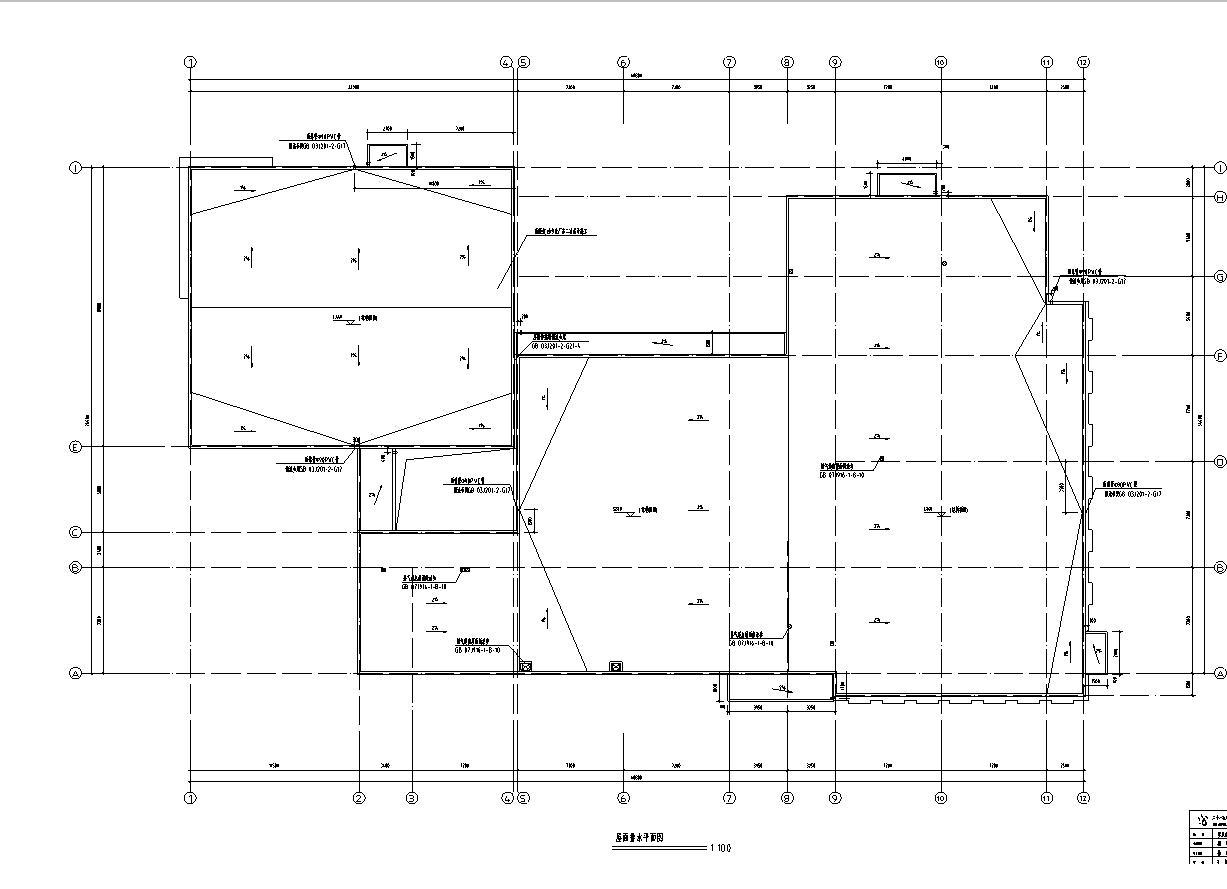 [甘肃]三层框架框架结构职工办公楼及生活宿舍建筑施工图cad施工图下载【ID:149940140】