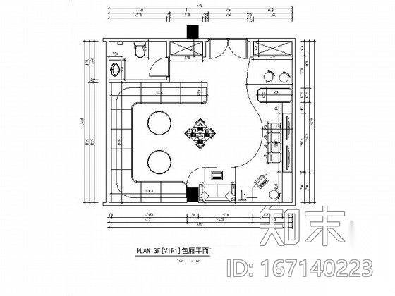 [广东]豪华娱乐KTV包厢室内设计施工图（含效果）cad施工图下载【ID:167140223】