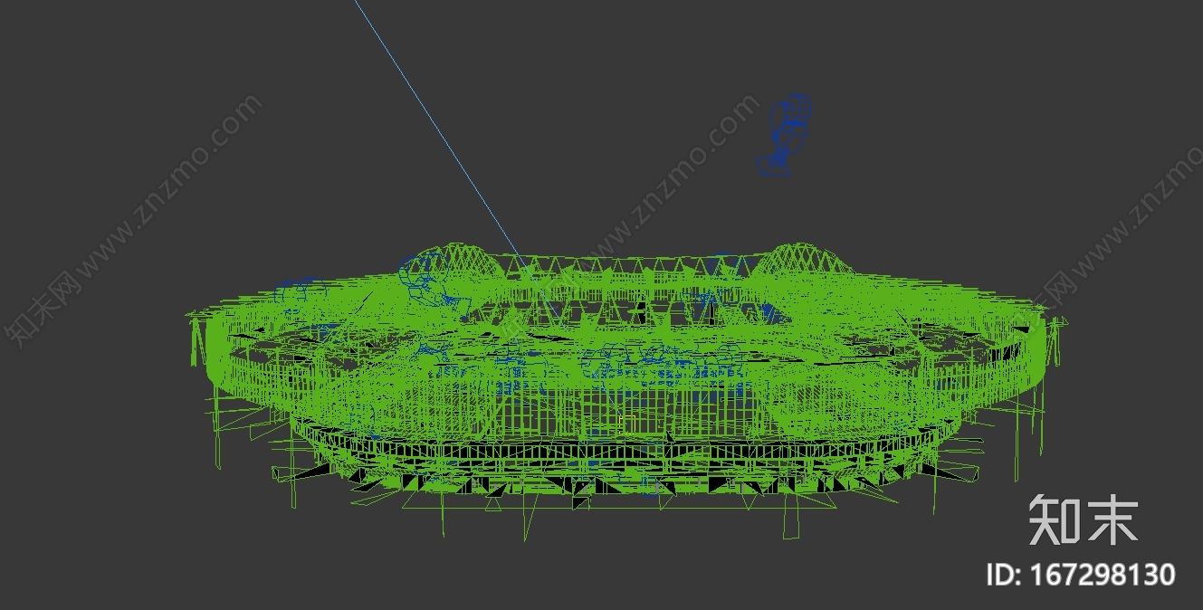 足球场CG模型下载【ID:167298130】