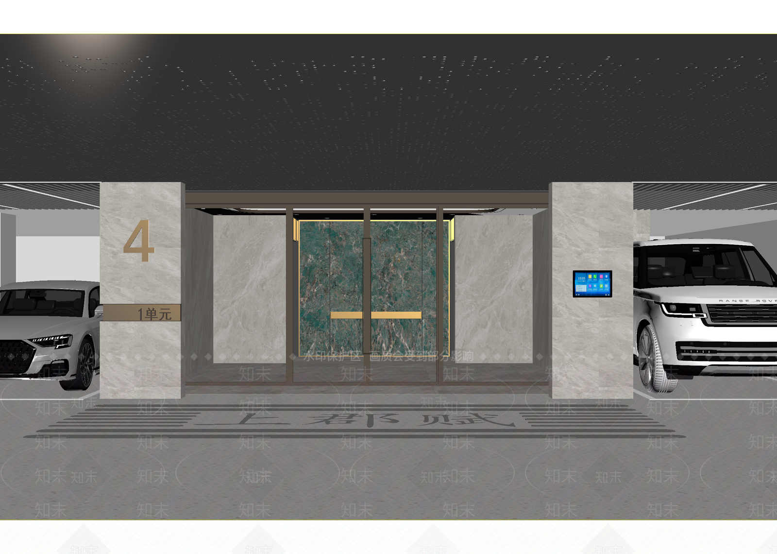 现代大厅3D模型下载【ID:1214858770】