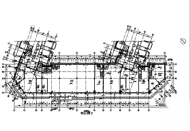 [上海]儿童活动中心及商业、地下车库建筑施工图（全专...cad施工图下载【ID:160588152】