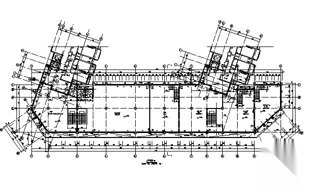 [上海]儿童活动中心及商业、地下车库建筑施工图（全专...cad施工图下载【ID:160588152】