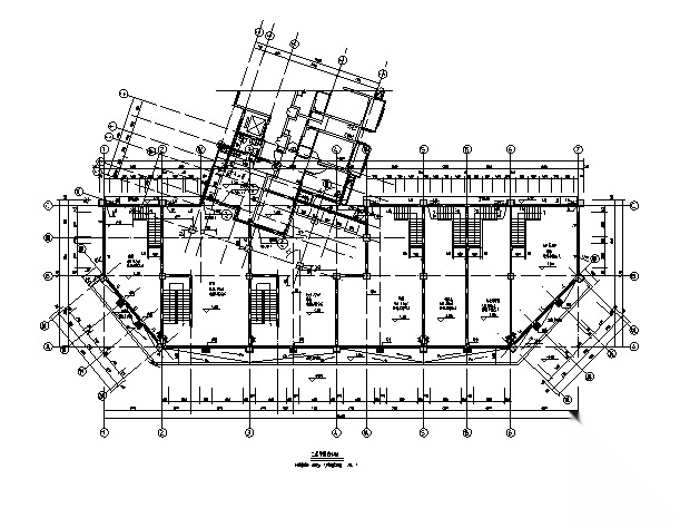 [上海]儿童活动中心及商业、地下车库建筑施工图（全专...cad施工图下载【ID:160588152】