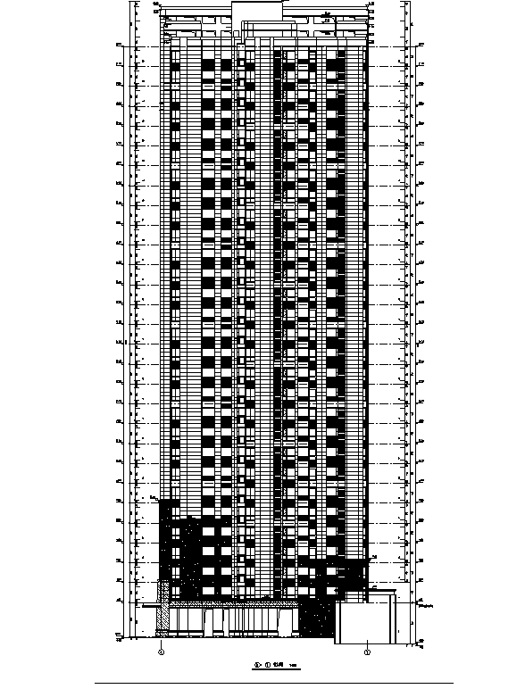 [合集]数十栋绿地住宅及商业建筑施工图(含两个地块)cad施工图下载【ID:149775136】