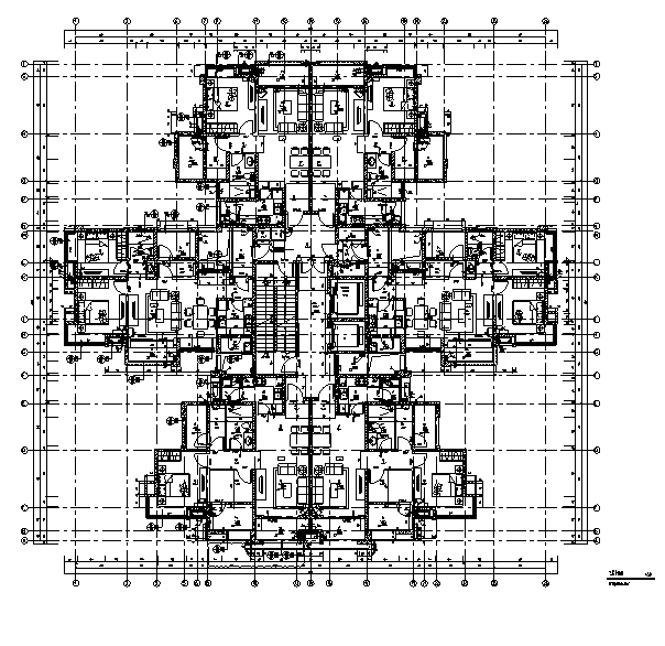 [合集]数十栋绿地住宅及商业建筑施工图(含两个地块)cad施工图下载【ID:149775136】