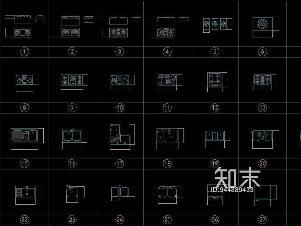 一卜川图库cad施工图下载【ID:944889433】