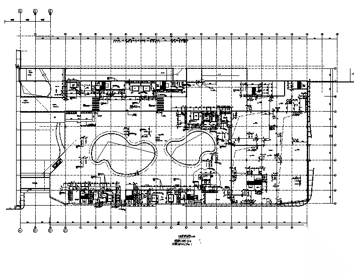 [浙江]多层框架结构多功能商业建筑施工图（16年含全专...cad施工图下载【ID:166428100】