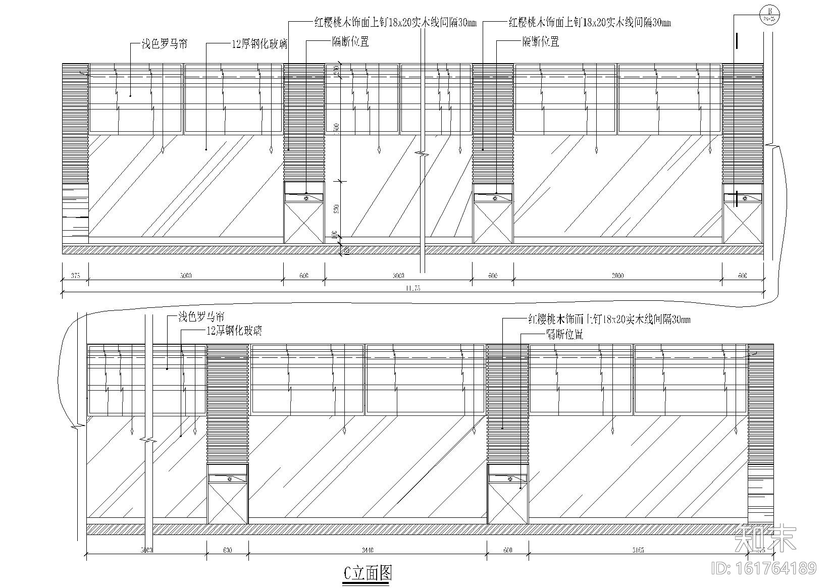 东方威尼斯咖啡厅室内装修施工图cad施工图下载【ID:161764189】