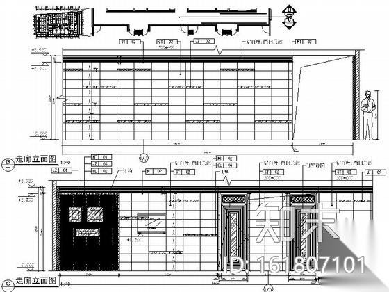 [上海]精品高档娱乐KTV全套施工图cad施工图下载【ID:161807101】