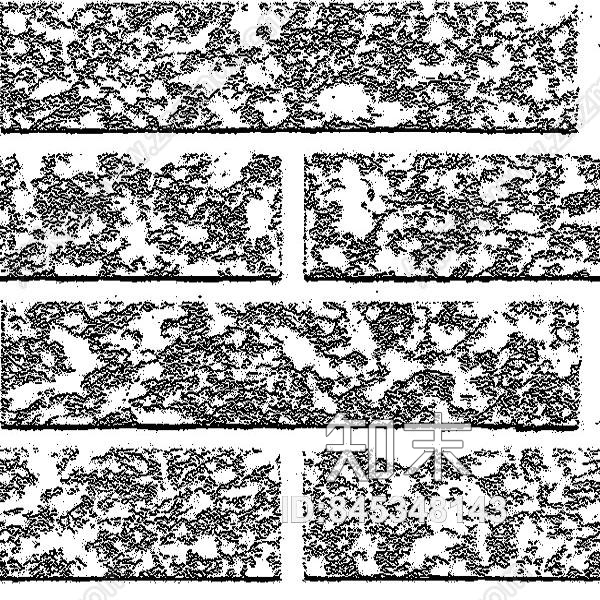 星海砖艺硅藻泥黑白贴图贴图下载【ID:845348143】