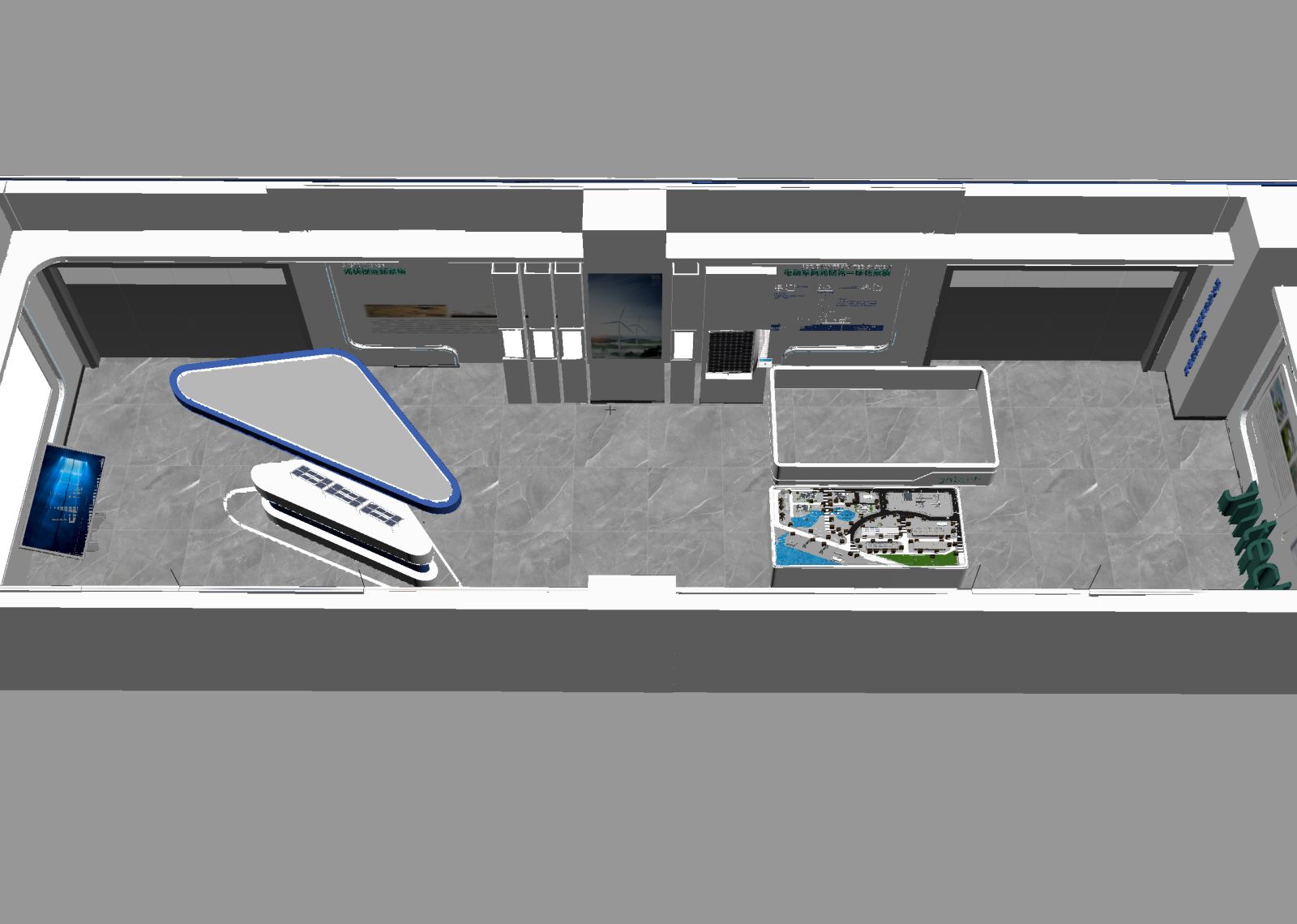 现代科技展厅3D模型下载【ID:1215084782】