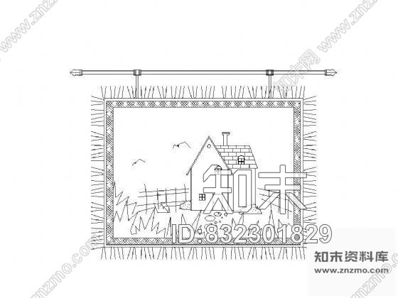 图块/节点装饰墙挂图块集施工图下载【ID:832301829】