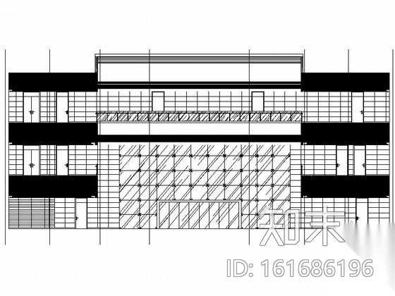 [河北]高级现代时尚数字影剧院室内装修施工图（含方案）施工图下载【ID:161686196】