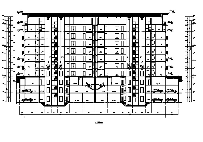 [河南]高层框剪结构住宅施工图(含多栋楼招标与正式版...施工图下载【ID:149777101】