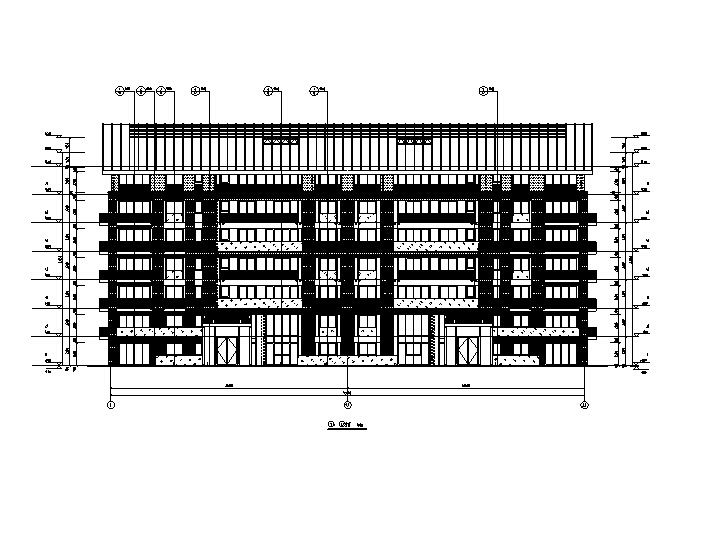 [河南]高层框剪结构住宅施工图(含多栋楼招标与正式版...cad施工图下载【ID:166335199】