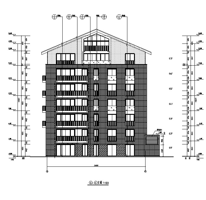 [河南]高层框剪结构住宅施工图(含多栋楼招标与正式版...cad施工图下载【ID:166335199】