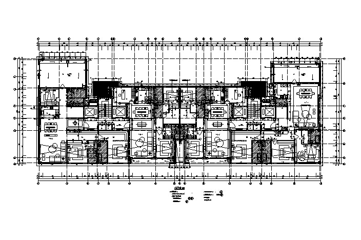 [河南]高层框剪结构住宅施工图(含多栋楼招标与正式版...cad施工图下载【ID:166335199】