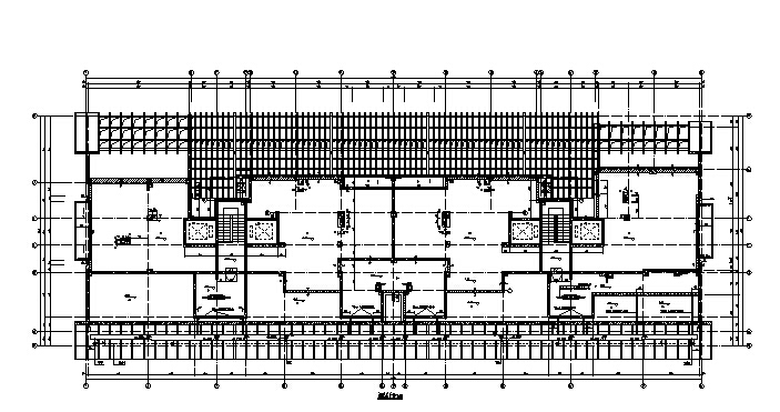 [河南]高层框剪结构住宅施工图(含多栋楼招标与正式版...cad施工图下载【ID:166335199】