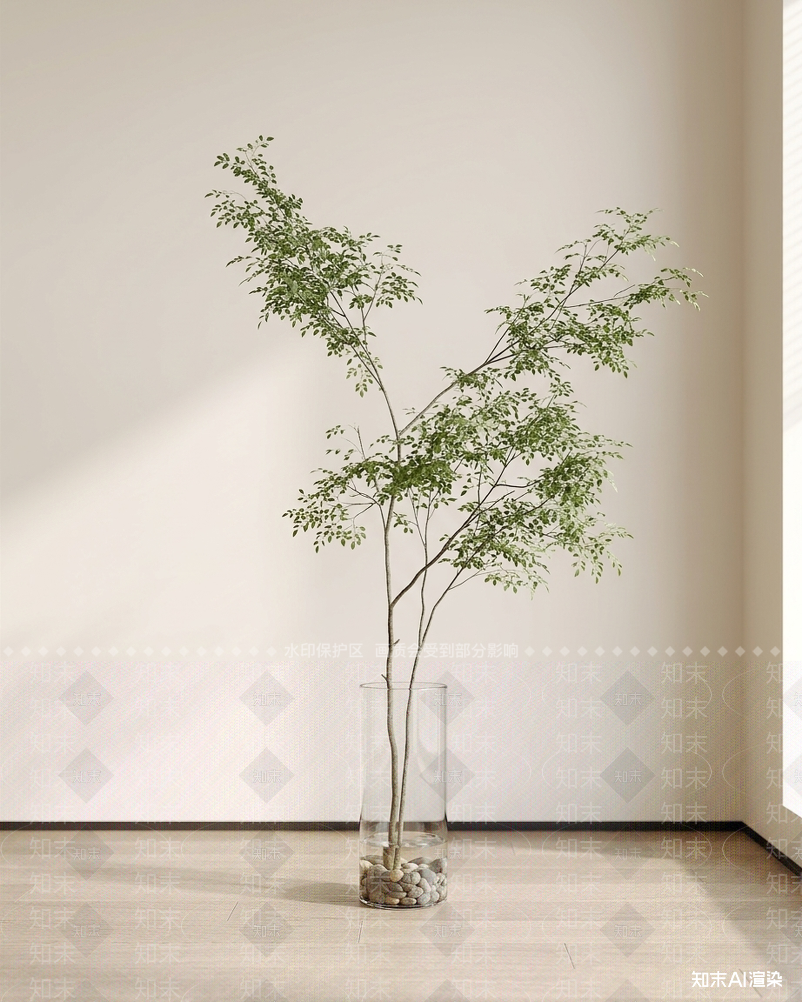 造型绿植乔木3D模型下载【ID:1227306397】