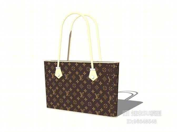 女士休闲手提包lv包SU模型下载【ID:96648548】