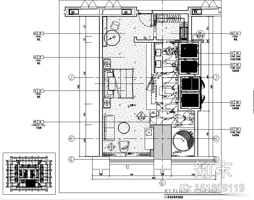 中山希尔顿酒店设计施工图（附效果图）施工图下载【ID:161809119】