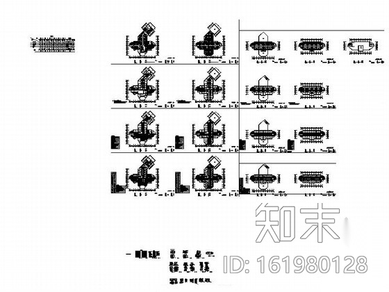 [黑龙江]某品牌连锁快捷酒店室内装修图cad施工图下载【ID:161980128】