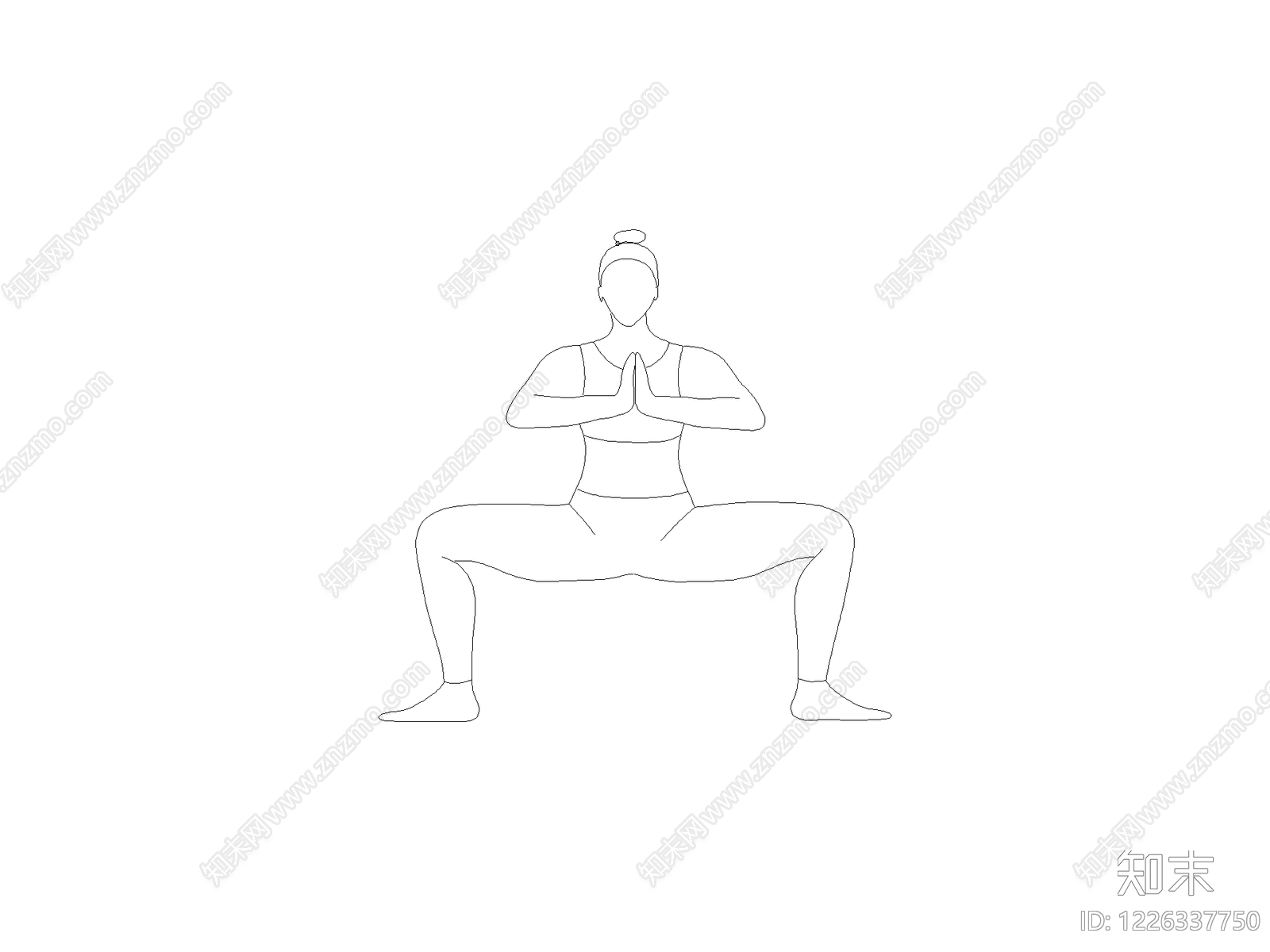 人物cad施工图下载【ID:1226337750】