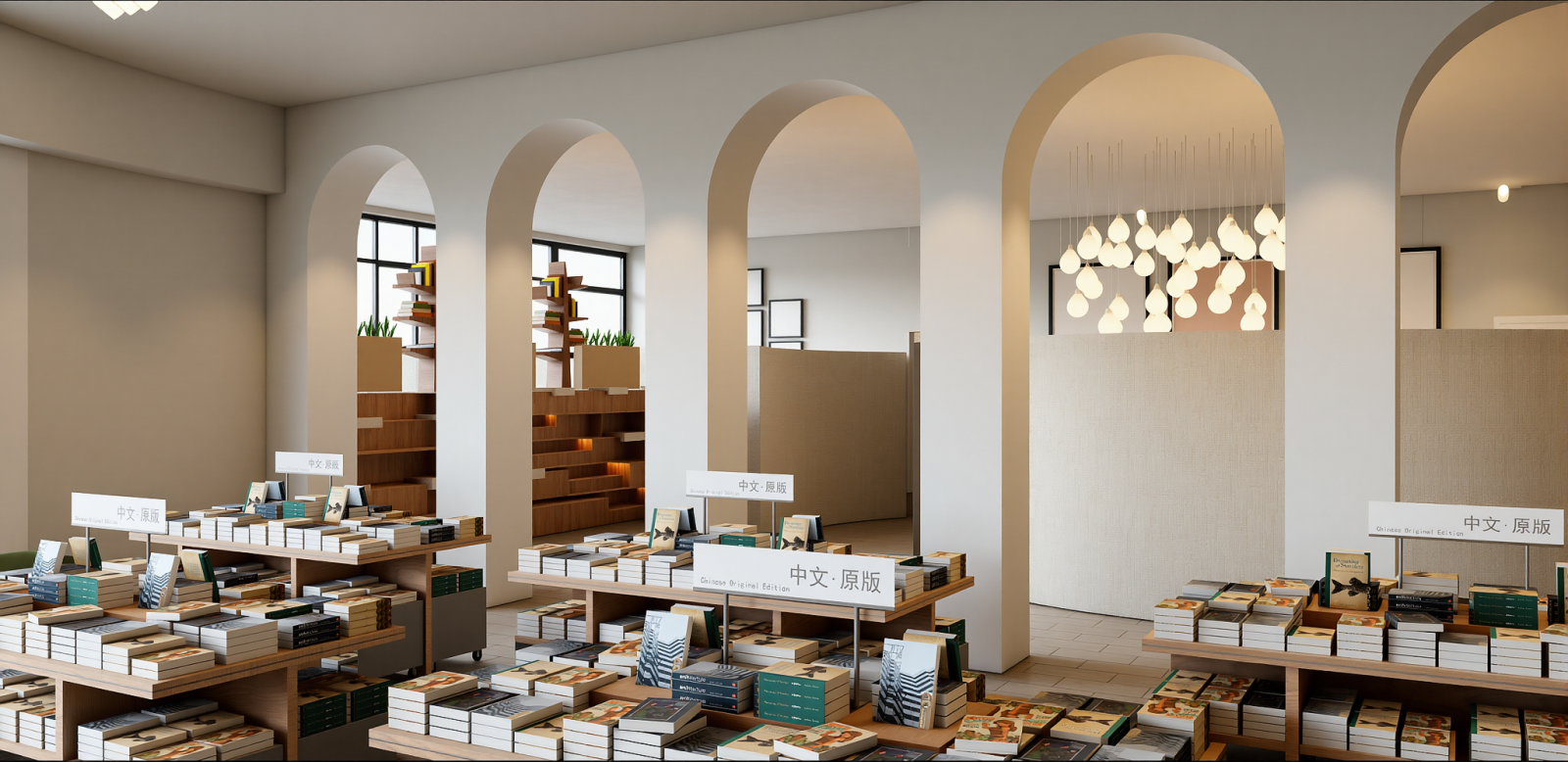 现代书店SU模型下载【ID:1215204059】