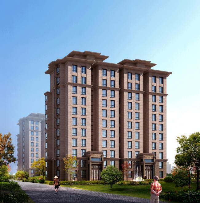 [宁夏]高层新中式风格住宅小区建筑施工图（含商业会所建...cad施工图下载【ID:149564169】