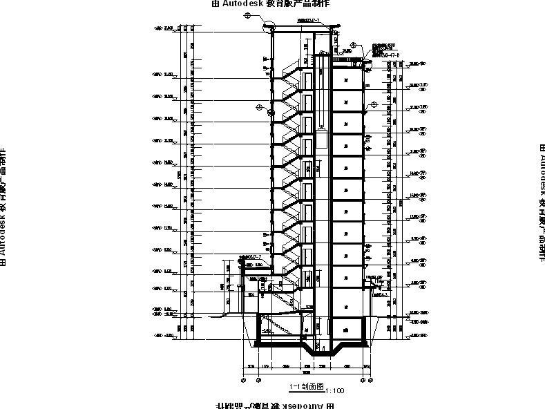 [宁夏]高层新中式风格住宅小区建筑施工图（含商业会所建...cad施工图下载【ID:149564169】