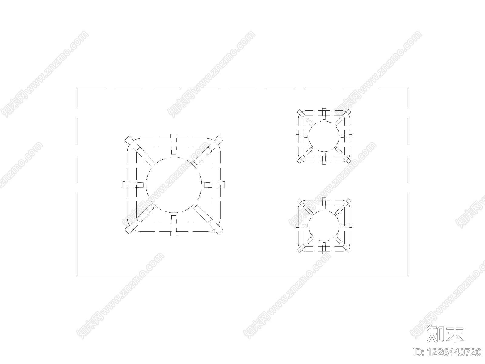 现代综合硬装构件图库CAD图纸