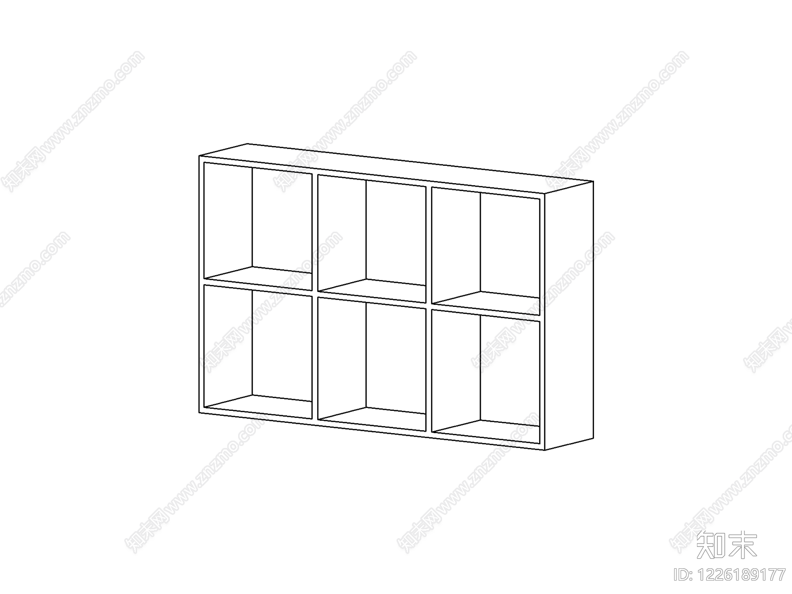 柜子cad施工图下载【ID:1226189177】