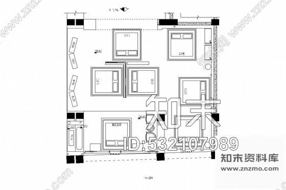 施工图福建家居体验馆内部床垫展示店内施工图施工图下载【ID:532107989】