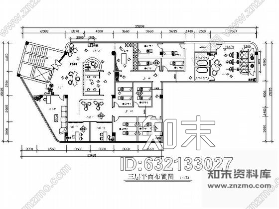 施工图四川某时尚美容美体体验中心室内装修施工图含效果cad施工图下载【ID:632133027】
