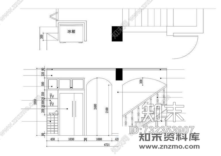 铭筑舍计-程小可住宅cad施工图下载【ID:732353907】