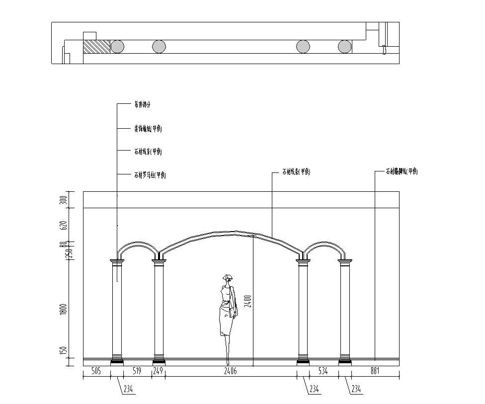 [广东]富田五层别墅室内设计施工图及效果图cad施工图下载【ID:161778183】