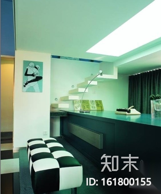 [深圳]时尚现代风格办公室装修施工图（含实景图）cad施工图下载【ID:161800155】