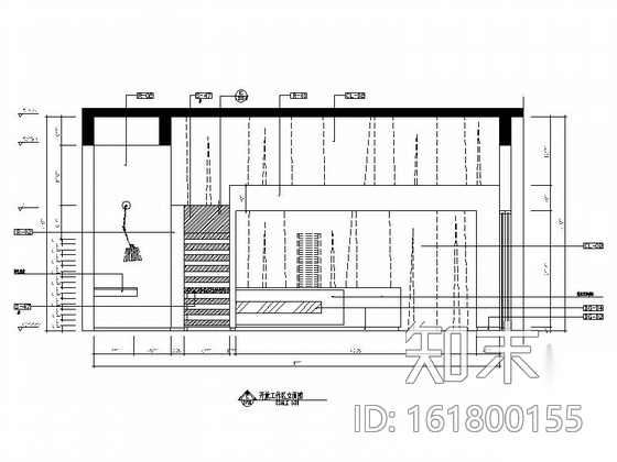 [深圳]时尚现代风格办公室装修施工图（含实景图）cad施工图下载【ID:161800155】