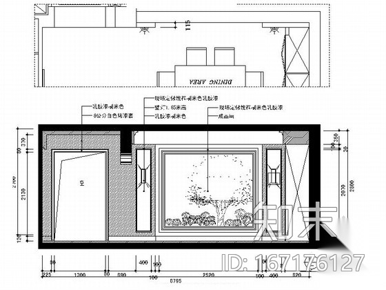 [温州]美式田园三室两厅室内装修图（含实景）cad施工图下载【ID:167176127】