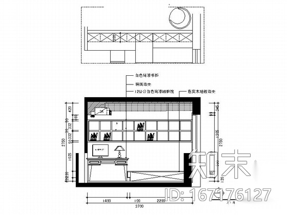 [温州]美式田园三室两厅室内装修图（含实景）cad施工图下载【ID:167176127】