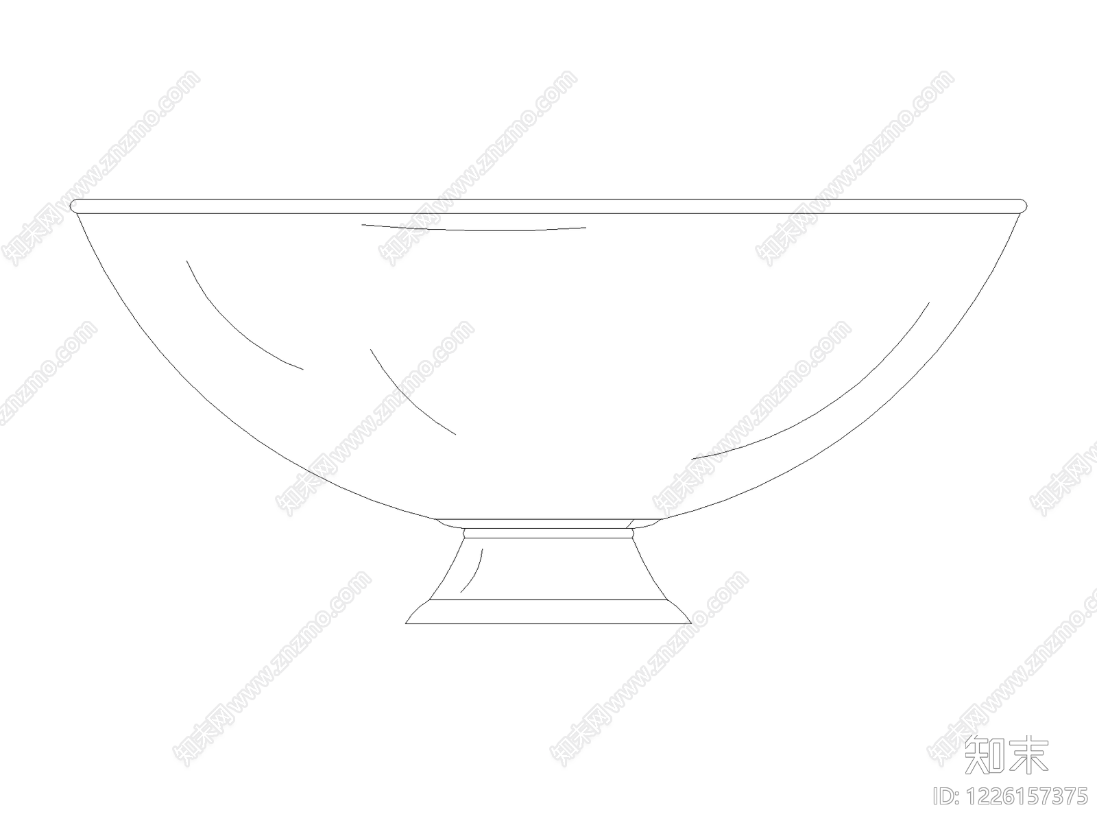 摆件CAD图纸
